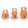 Dry Bag with Zipper Orange 4 gal PVC