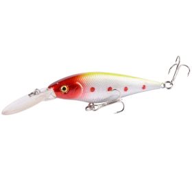 Minnow Fishing Lure 11cm 10g Floating Hard Wobbler Bait (Option: B)