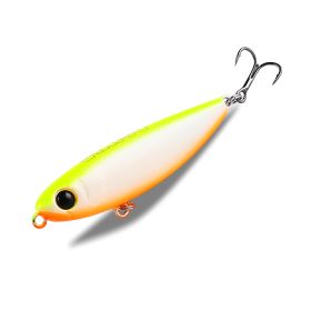 Floating Pencil Letter Dog Slope Lies On The Water Surface Fake Bait (Option: Color S)