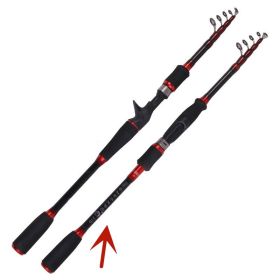 MH Shrinking Rod Straight Shank Shank Carbon Vibration Outlet Rod Fishing Tackle (Option: Straight handle-2.1)