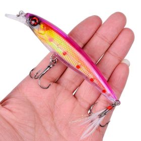 New Mino Artificial Lure Plastic False Bait (Option: E-Feather Hook)