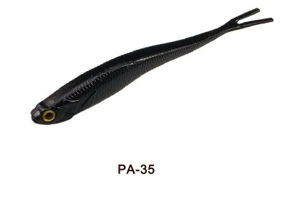 Lure Soft Lure Fork Tail Simulation 130mm (Option: PA35)