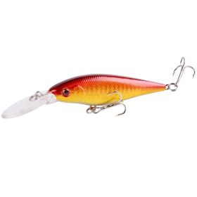 Minnow Fishing Lure 11cm 10g Floating Hard Wobbler Bait (Option: F)