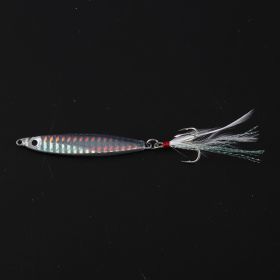 Feather Hook Sequins Lure Bait (Option: Black Back Color-22g With Hook)