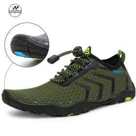 Light And Portable Beach Wading Shoes (Option: Green-43)