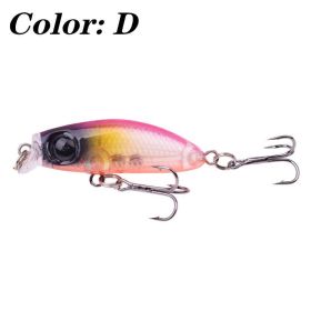 Lure Slow Water Special Fishing Lure (Option: D Pink Transparent-4.2cm)