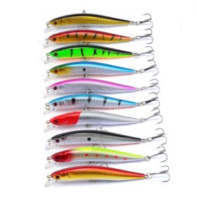 10 Color Minorua Bait Biomimetic Plastic Hard Fake Bait (Option: All-9.5cm 8g)