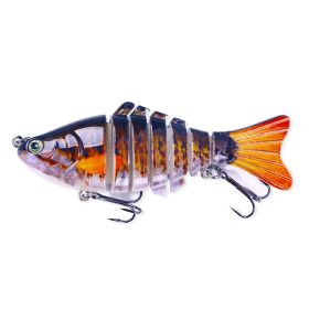 Lure 10CM Multi-section Fish Lure Hard Bait Bait (Option: 8 Colors-10cm 15g)